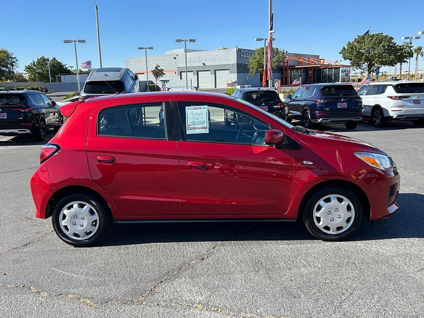 2021 Mitsubishi Mirage (ML32AUHJ7MH) with an 3-Cyl 1.2 Liter engine, Automatic CVT transmission, located at 412 Auto Vista Drive, Palmdale, 93551, (661) 945-0620, 34.592636, -118.136681- Photo#11
