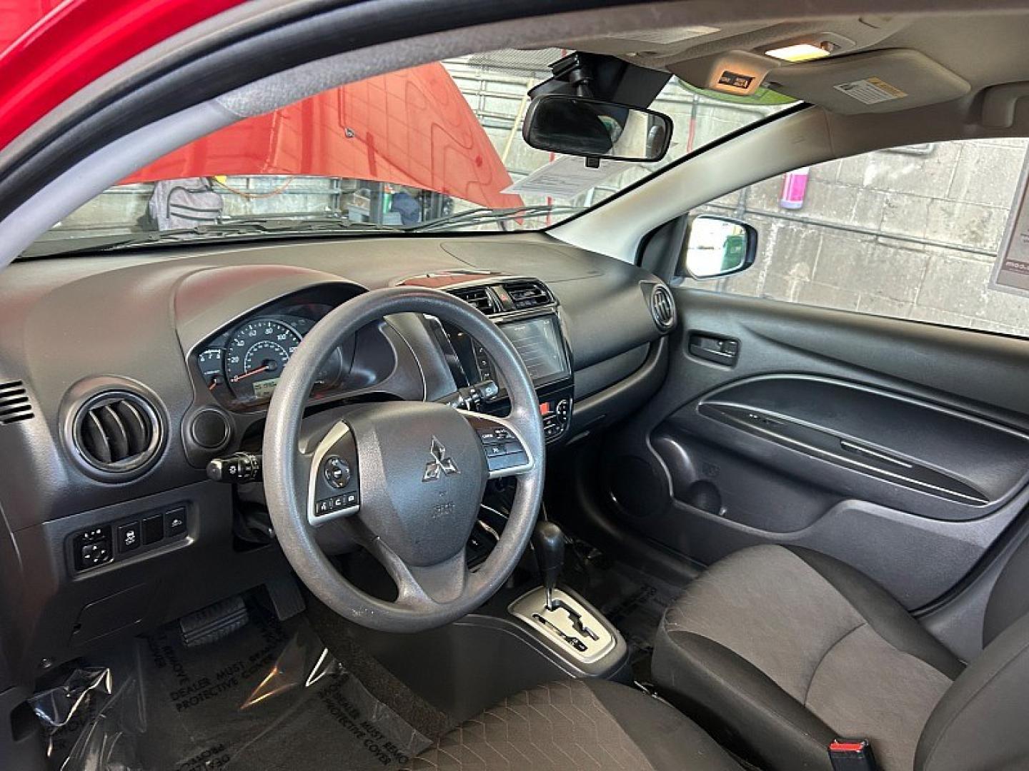2021 Mitsubishi Mirage (ML32AUHJ7MH) with an 3-Cyl 1.2 Liter engine, Automatic CVT transmission, located at 412 Auto Vista Drive, Palmdale, 93551, (661) 945-0620, 34.592636, -118.136681- Photo#17