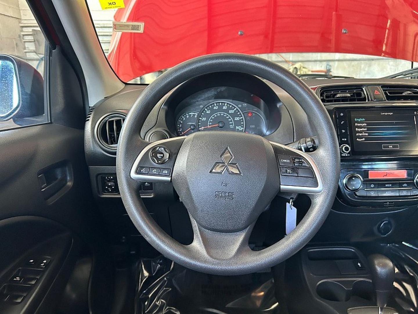 2021 Mitsubishi Mirage (ML32AUHJ7MH) with an 3-Cyl 1.2 Liter engine, Automatic CVT transmission, located at 412 Auto Vista Drive, Palmdale, 93551, (661) 945-0620, 34.592636, -118.136681- Photo#21
