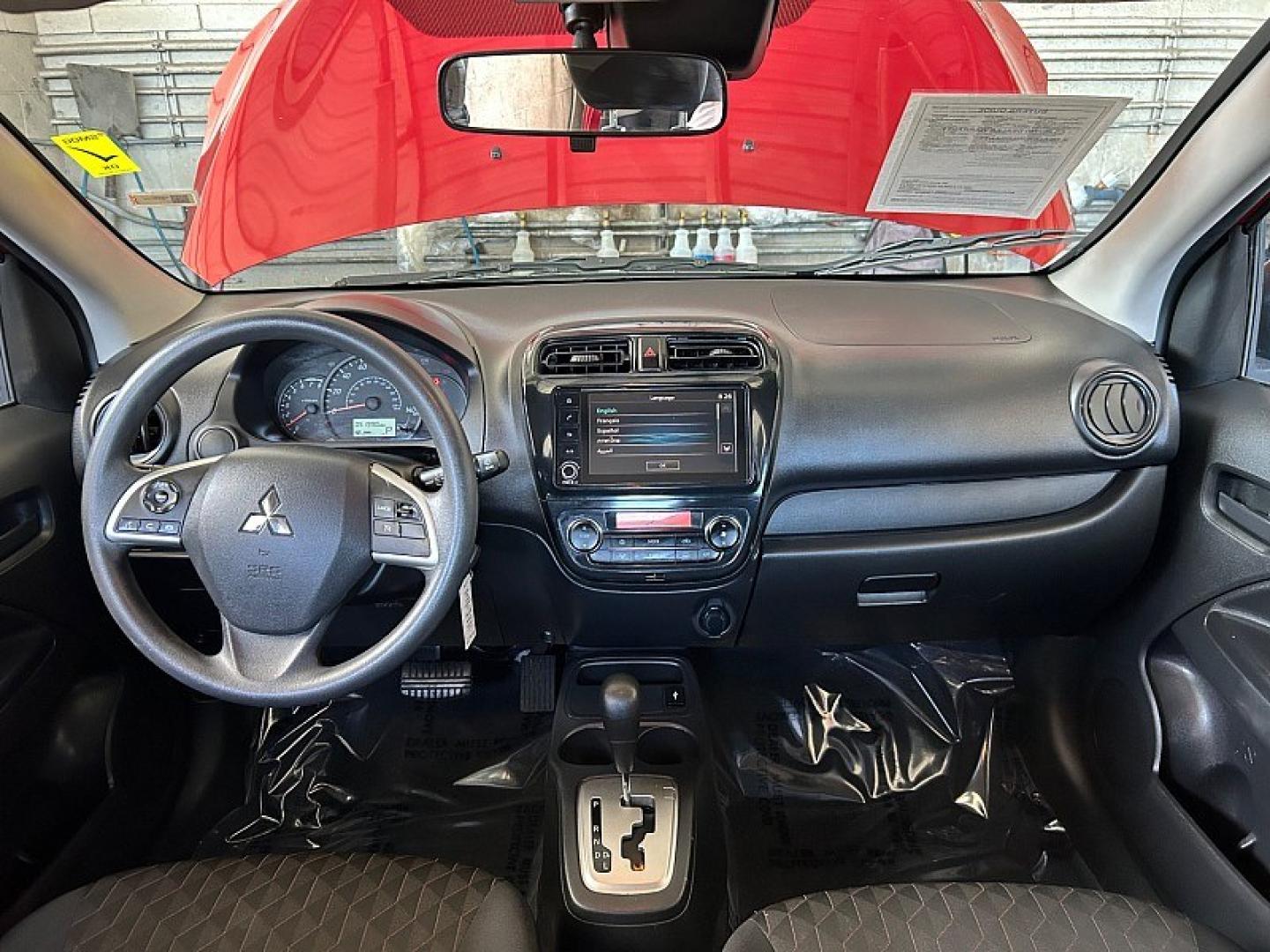 2021 Mitsubishi Mirage (ML32AUHJ7MH) with an 3-Cyl 1.2 Liter engine, Automatic CVT transmission, located at 412 Auto Vista Drive, Palmdale, 93551, (661) 945-0620, 34.592636, -118.136681- Photo#22