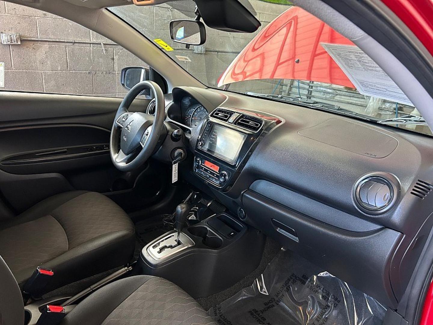 2021 Mitsubishi Mirage (ML32AUHJ7MH) with an 3-Cyl 1.2 Liter engine, Automatic CVT transmission, located at 412 Auto Vista Drive, Palmdale, 93551, (661) 945-0620, 34.592636, -118.136681- Photo#30