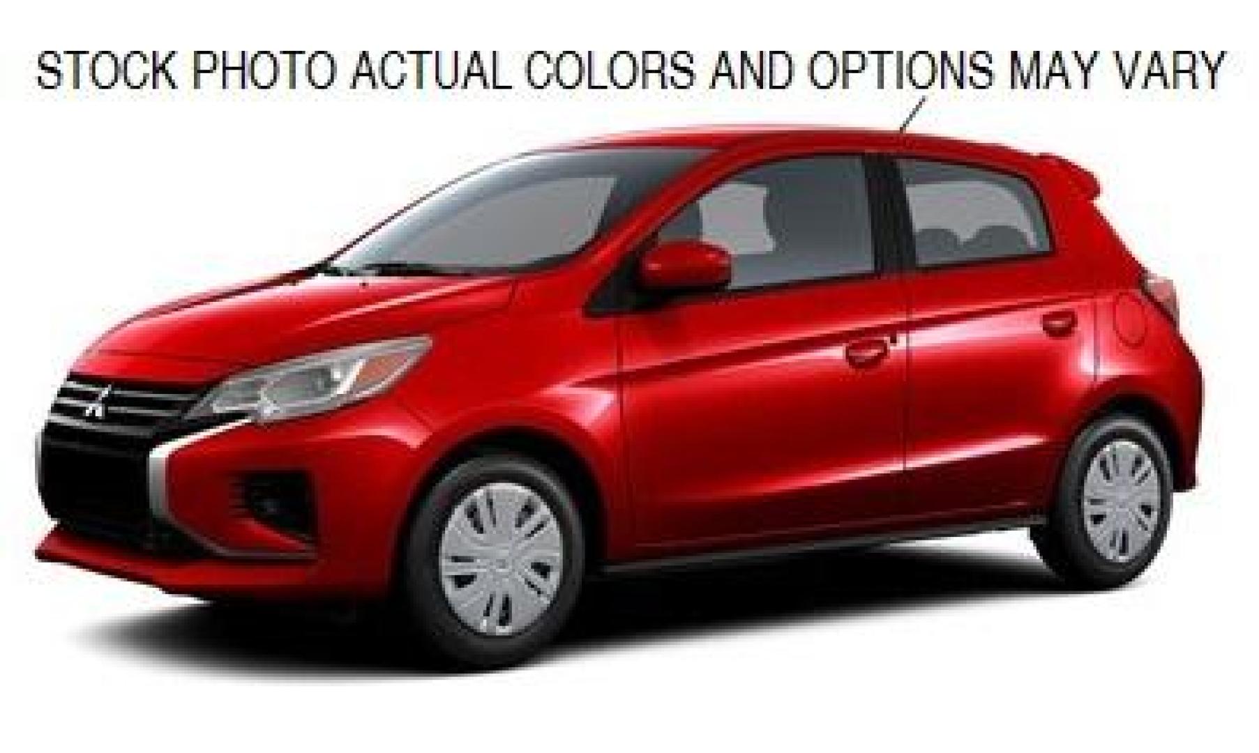 2021 RED Mitsubishi Mirage (ML32AUHJ0MH) with an 3-Cyl 1.2 Liter engine, Automatic CVT transmission, located at 412 Auto Vista Drive, Palmdale, 93551, (661) 945-0620, 34.592636, -118.136681 - Photo#0