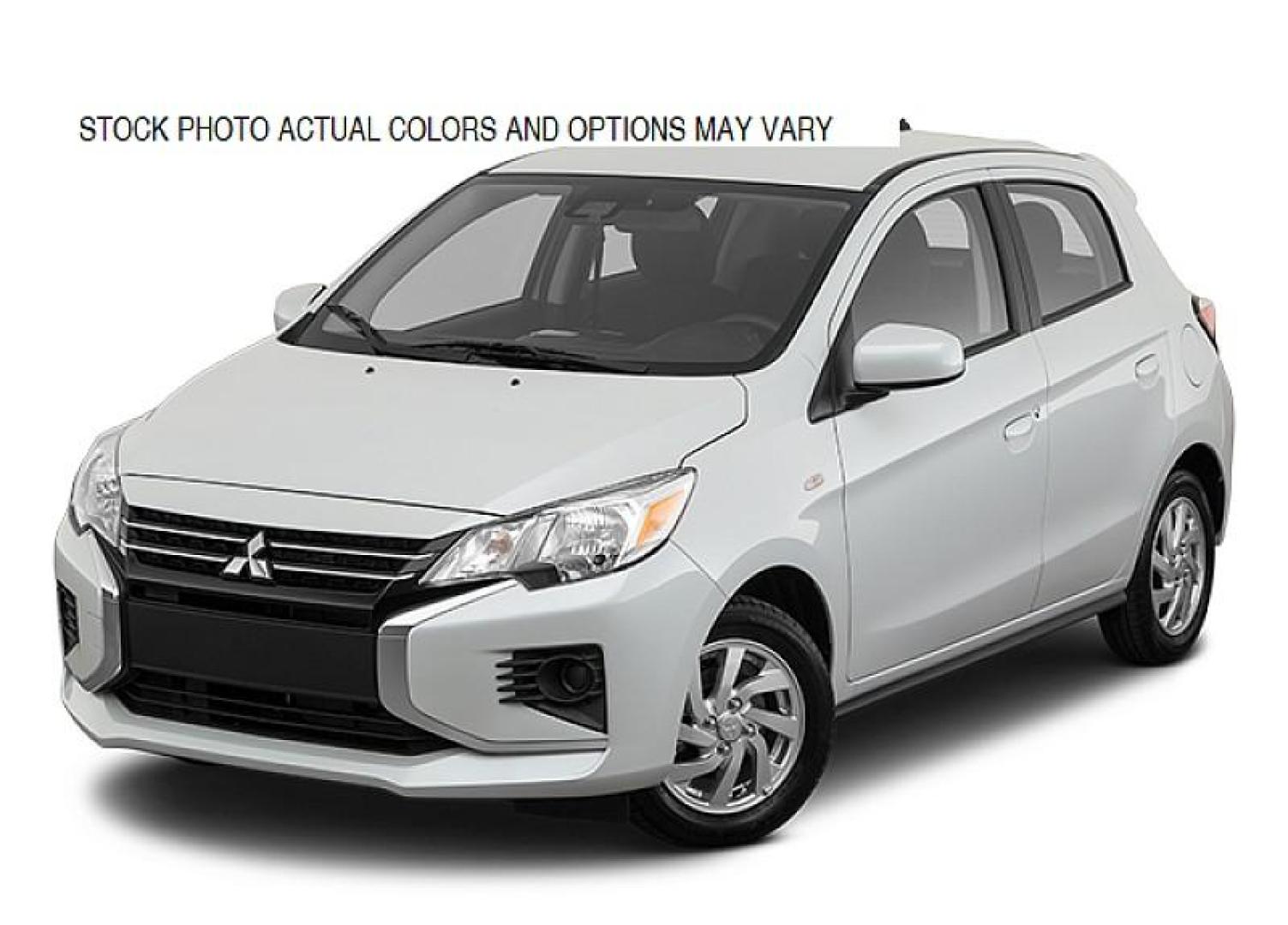 2021 WHITE Mitsubishi Mirage (ML32AUHJ5MH) with an 3-Cyl 1.2 Liter engine, Automatic CVT transmission, located at 412 Auto Vista Drive, Palmdale, 93551, (661) 945-0620, 34.592636, -118.136681 - Photo#0