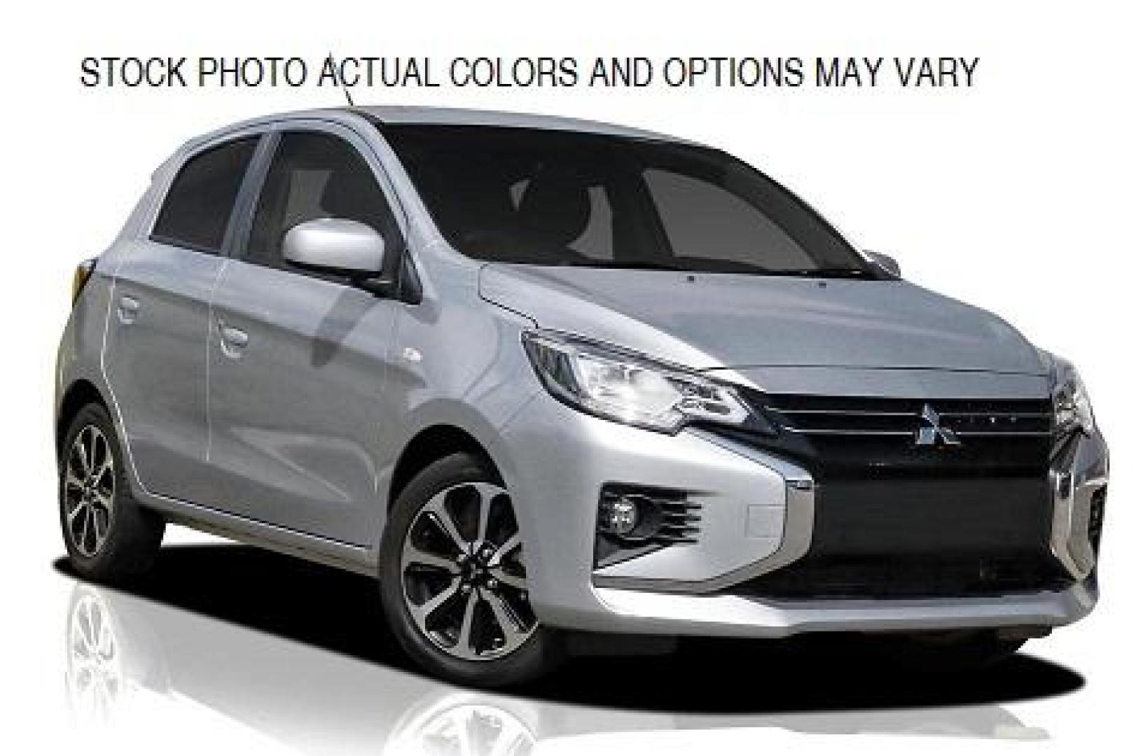 2021 SILVER Mitsubishi Mirage (ML32AUHJ9MH) with an 3-Cyl 1.2 Liter engine, Automatic CVT transmission, located at 412 Auto Vista Drive, Palmdale, 93551, (661) 945-0620, 34.592636, -118.136681 - Photo#0