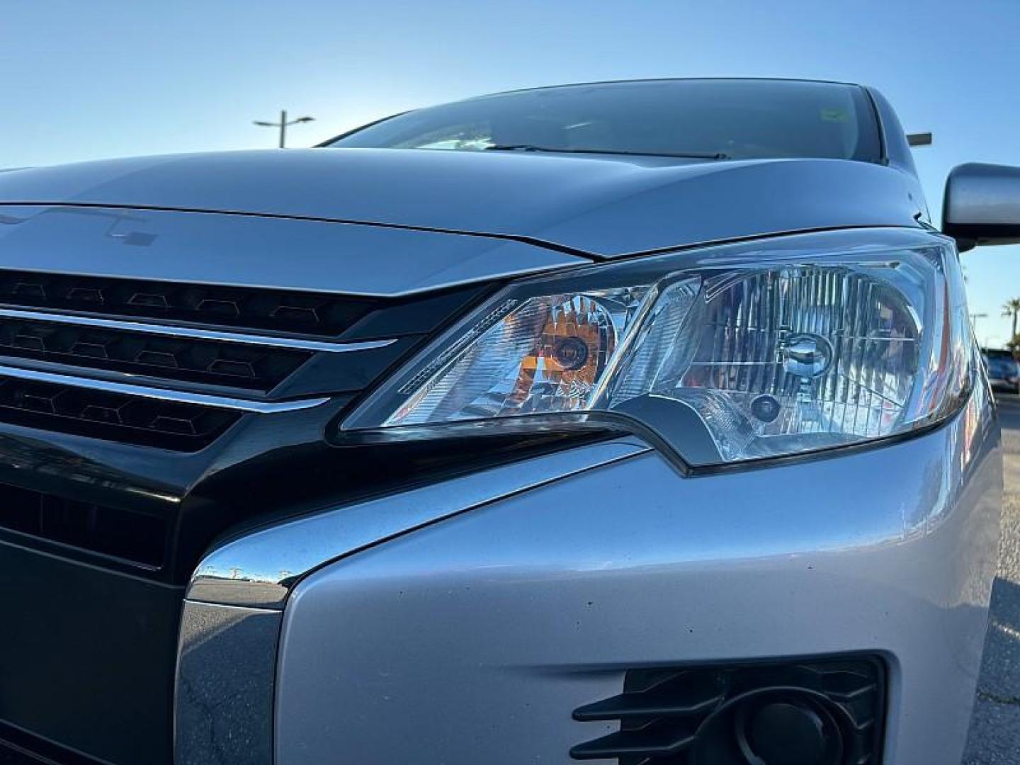 2021 SILVER Mitsubishi Mirage (ML32AUHJ9MH) with an 3-Cyl 1.2 Liter engine, Automatic CVT transmission, located at 412 Auto Vista Drive, Palmdale, 93551, (661) 945-0620, 34.592636, -118.136681 - Photo#8