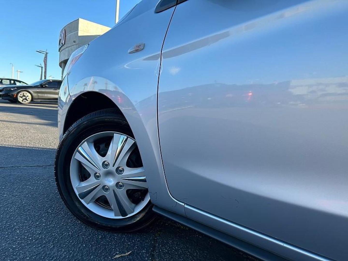 2021 SILVER Mitsubishi Mirage (ML32AUHJ9MH) with an 3-Cyl 1.2 Liter engine, Automatic CVT transmission, located at 412 Auto Vista Drive, Palmdale, 93551, (661) 945-0620, 34.592636, -118.136681 - Photo#10