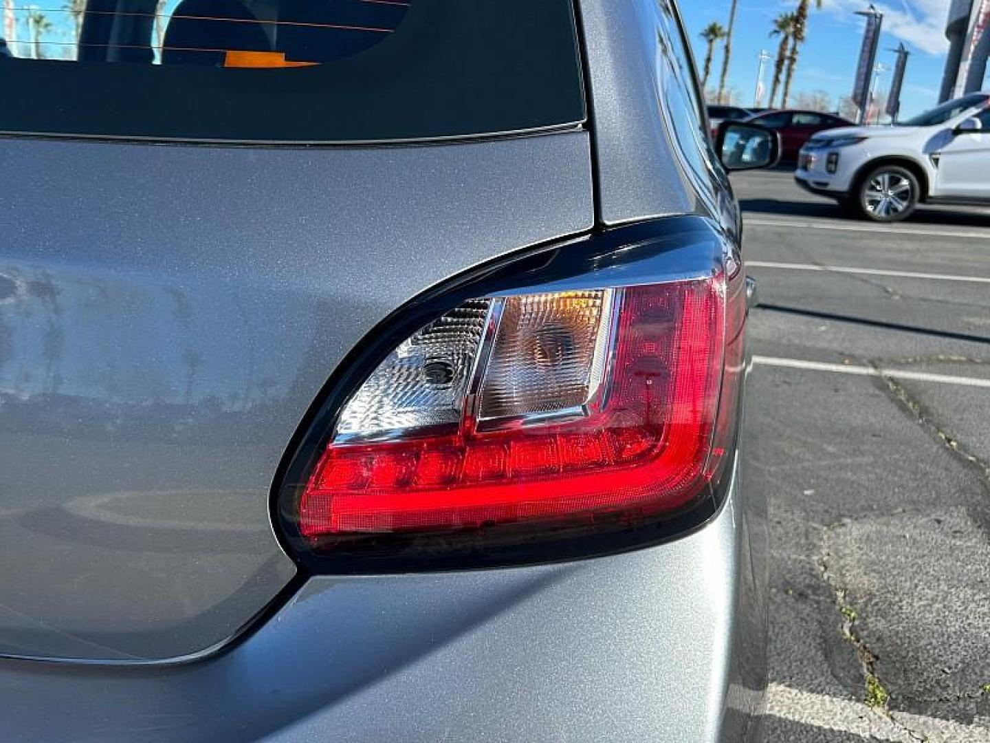 2021 GRAY Mitsubishi Mirage (ML32AUHJXMH) with an 3-Cyl 1.2 Liter engine, Automatic CVT transmission, located at 412 Auto Vista Drive, Palmdale, 93551, (661) 945-0620, 34.592636, -118.136681 - Photo#10