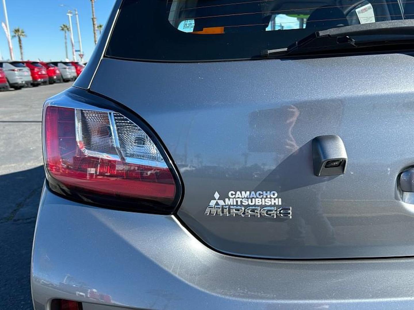 2021 GRAY Mitsubishi Mirage (ML32AUHJXMH) with an 3-Cyl 1.2 Liter engine, Automatic CVT transmission, located at 412 Auto Vista Drive, Palmdale, 93551, (661) 945-0620, 34.592636, -118.136681 - Photo#13