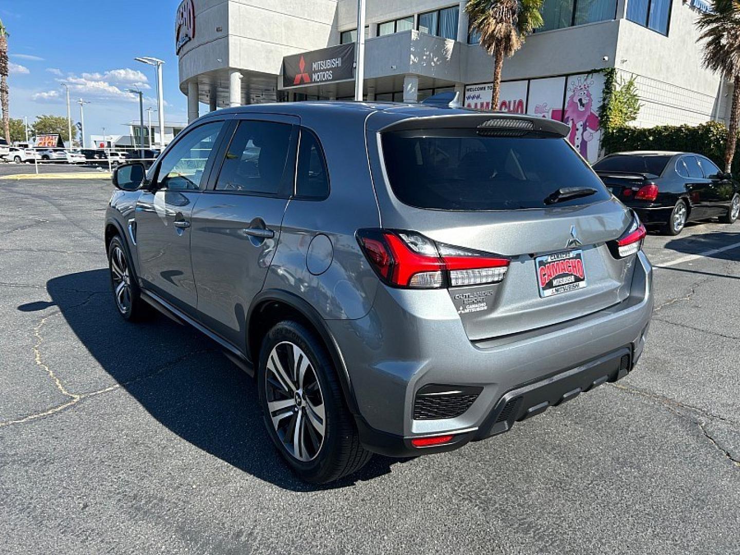 2021 Gray Mitsubishi Outlander Sport (JA4APVAU3MU) with an 4-Cyl 2.0 Liter engine, Automatic CVT transmission, located at 412 Auto Vista Drive, Palmdale, 93551, (661) 945-0620, 34.592636, -118.136681- Photo#4