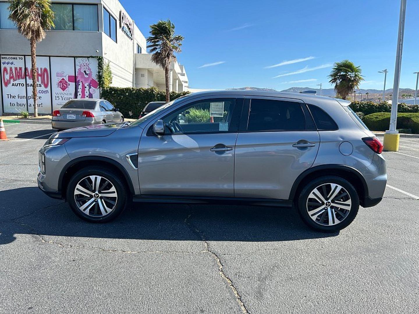 2021 Gray Mitsubishi Outlander Sport (JA4APVAU3MU) with an 4-Cyl 2.0 Liter engine, Automatic CVT transmission, located at 412 Auto Vista Drive, Palmdale, 93551, (661) 945-0620, 34.592636, -118.136681- Photo#5