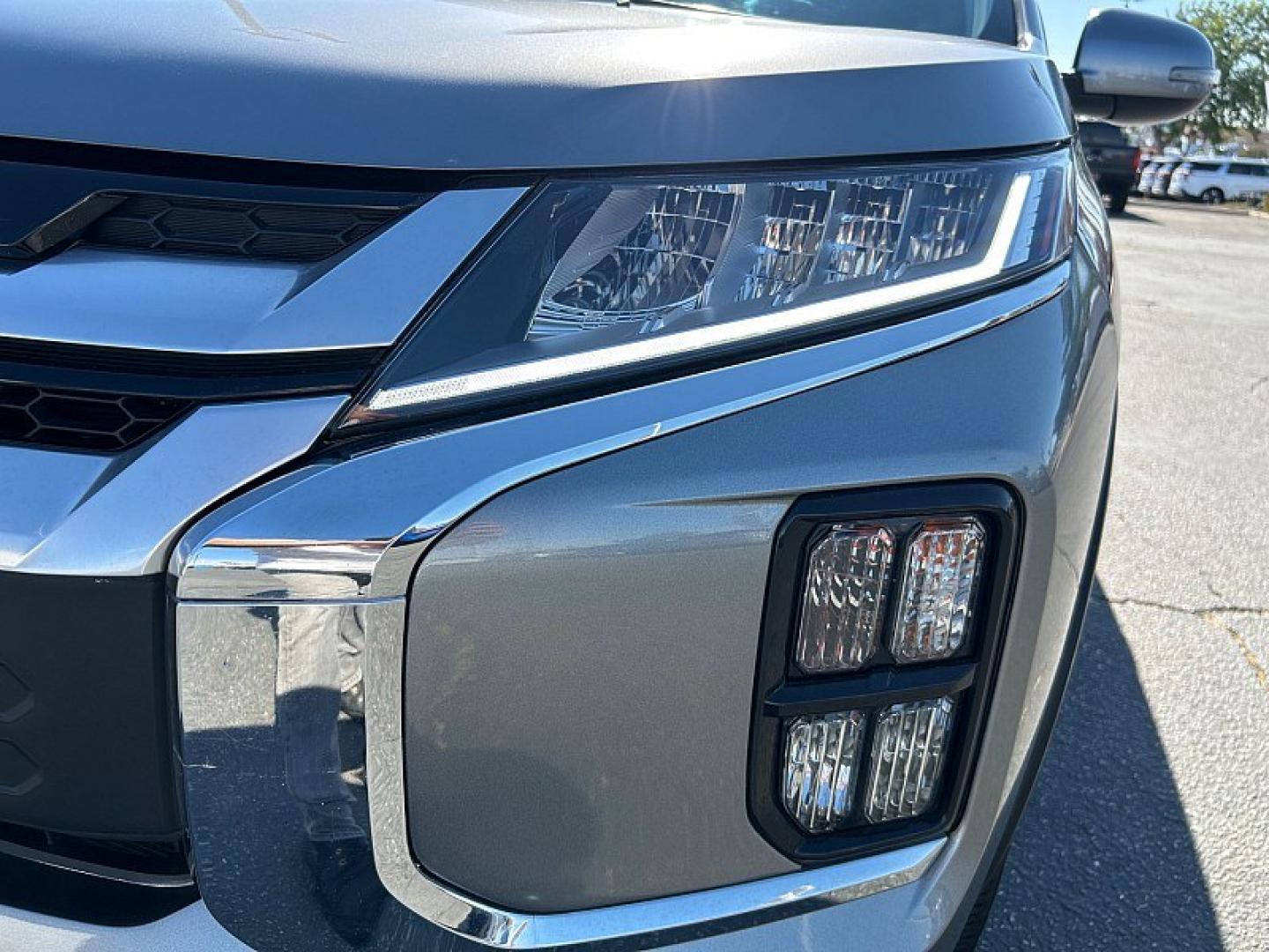2021 Gray Mitsubishi Outlander Sport (JA4APVAU3MU) with an 4-Cyl 2.0 Liter engine, Automatic CVT transmission, located at 412 Auto Vista Drive, Palmdale, 93551, (661) 945-0620, 34.592636, -118.136681- Photo#9