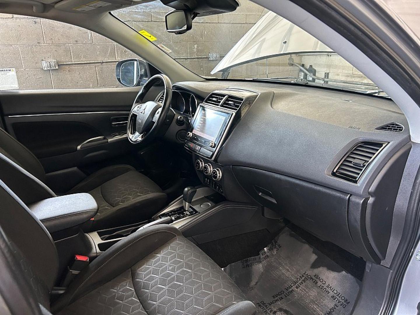 2021 Gray Mitsubishi Outlander Sport (JA4APVAU3MU) with an 4-Cyl 2.0 Liter engine, Automatic CVT transmission, located at 412 Auto Vista Drive, Palmdale, 93551, (661) 945-0620, 34.592636, -118.136681- Photo#23