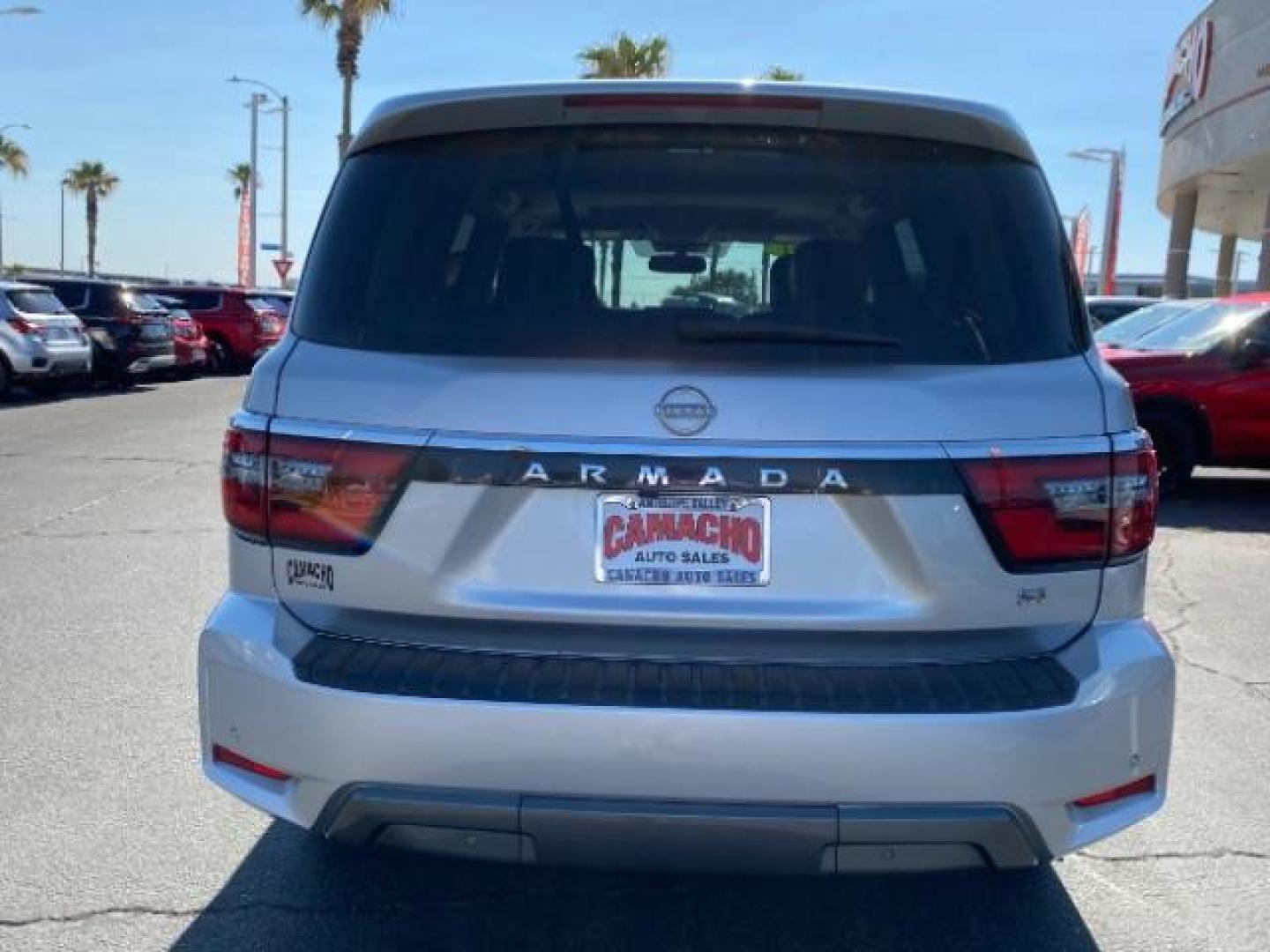 2021 SILVER Nissan Armada (JN8AY2BA3M9) with an V8 5.6 Liter engine, Automatic 7-Spd w/Overdrive Manual Mode transmission, located at 412 Auto Vista Drive, Palmdale, 93551, (661) 945-0620, 34.592636, -118.136681 - Photo#6