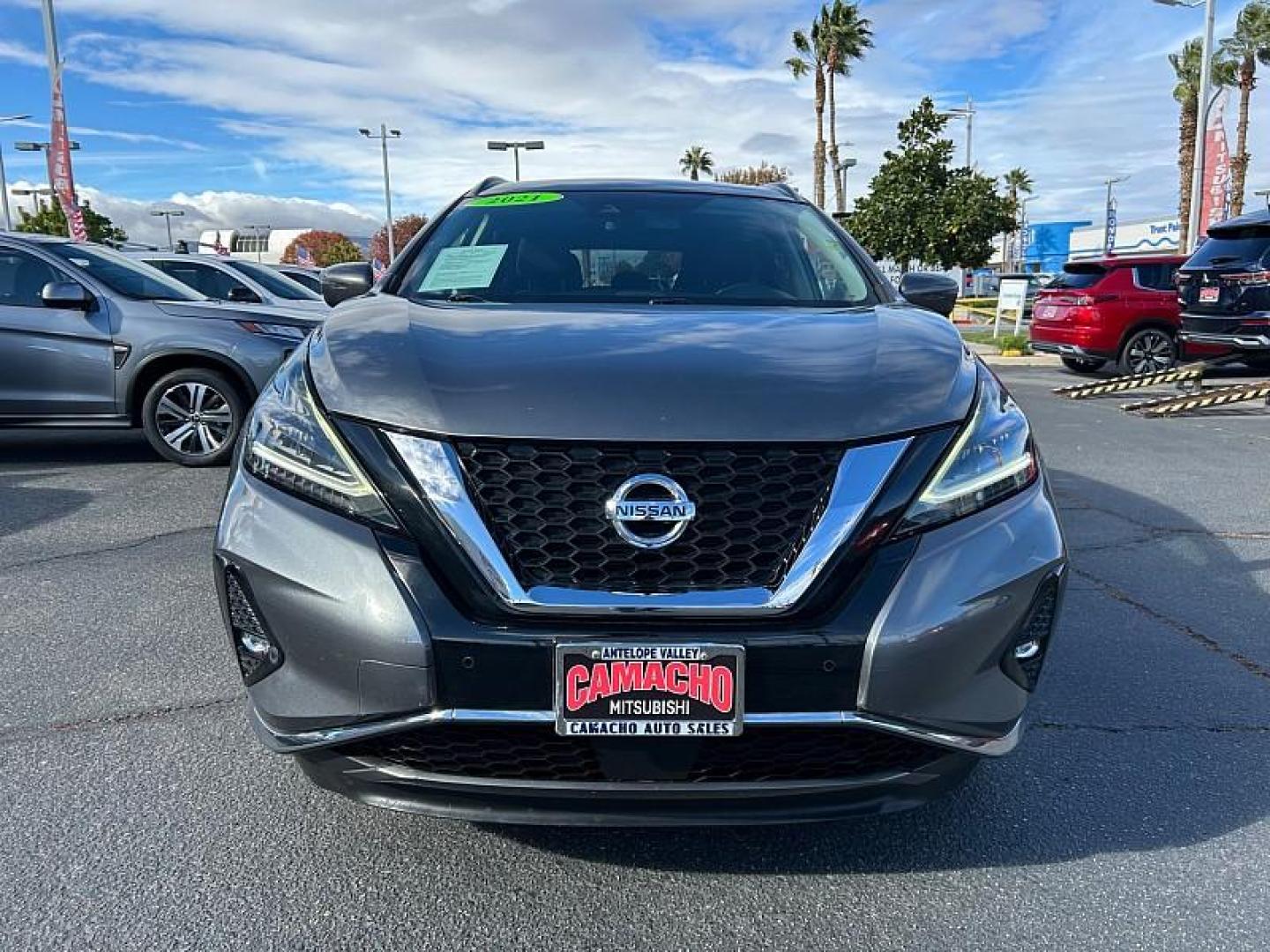 2021 GRAY Nissan Murano (5N1AZ2BJ9MC) with an V6 3.5 Liter engine, Automatic Xtronic CVT transmission, located at 412 Auto Vista Drive, Palmdale, 93551, (661) 945-0620, 34.592636, -118.136681 - Photo#1