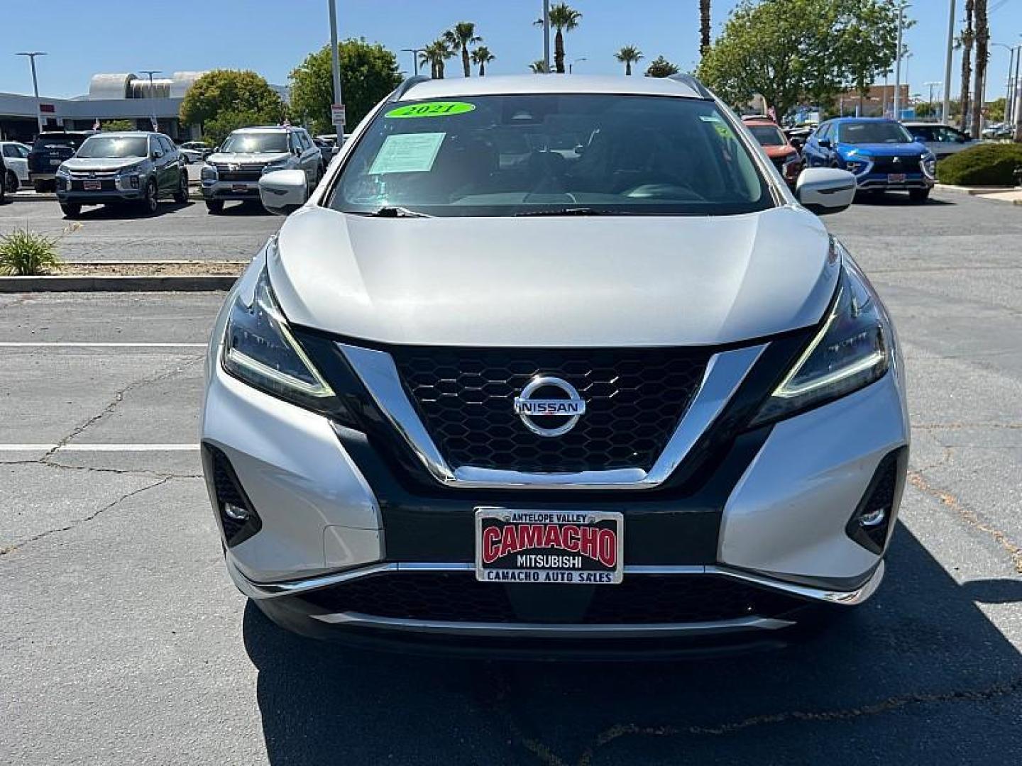 2021 SILVER Nissan Murano (5N1AZ2BJXMC) with an V6 3.5 Liter engine, Automatic Xtronic CVT transmission, located at 412 Auto Vista Drive, Palmdale, 93551, (661) 945-0620, 34.592636, -118.136681 - Photo#1