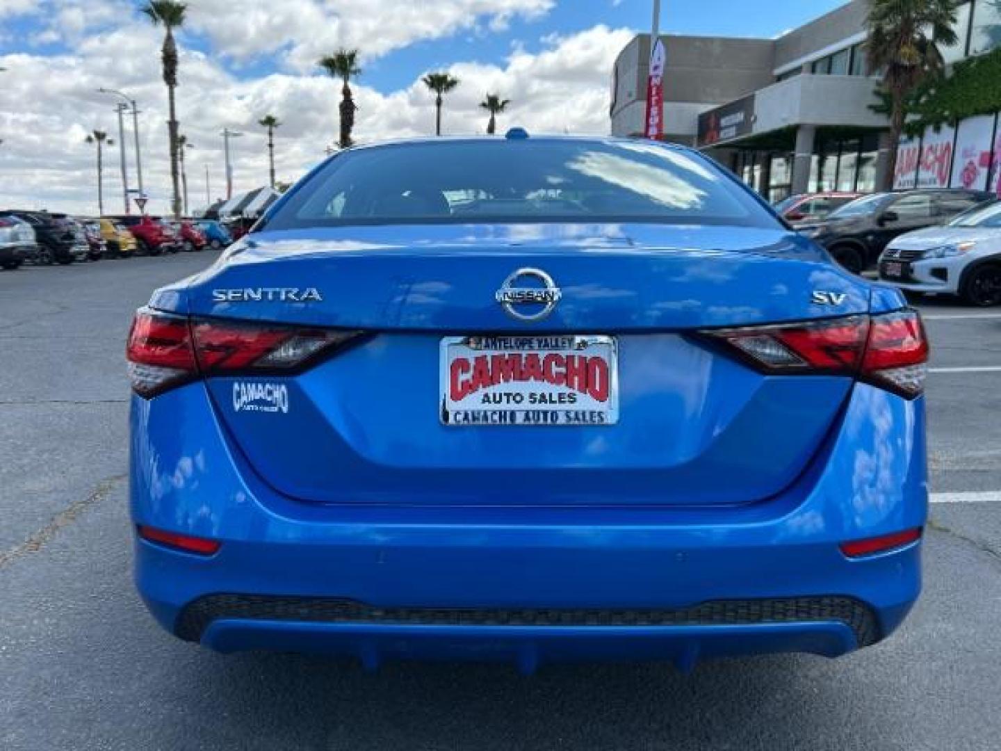 2021 BLUE Nissan Sentra (3N1AB8CV3MY) with an 4-Cyl 2.0 Liter engine, Automatic CVT w/Xtronic transmission, located at 412 Auto Vista Drive, Palmdale, 93551, (661) 945-0620, 34.592636, -118.136681 - Photo#1
