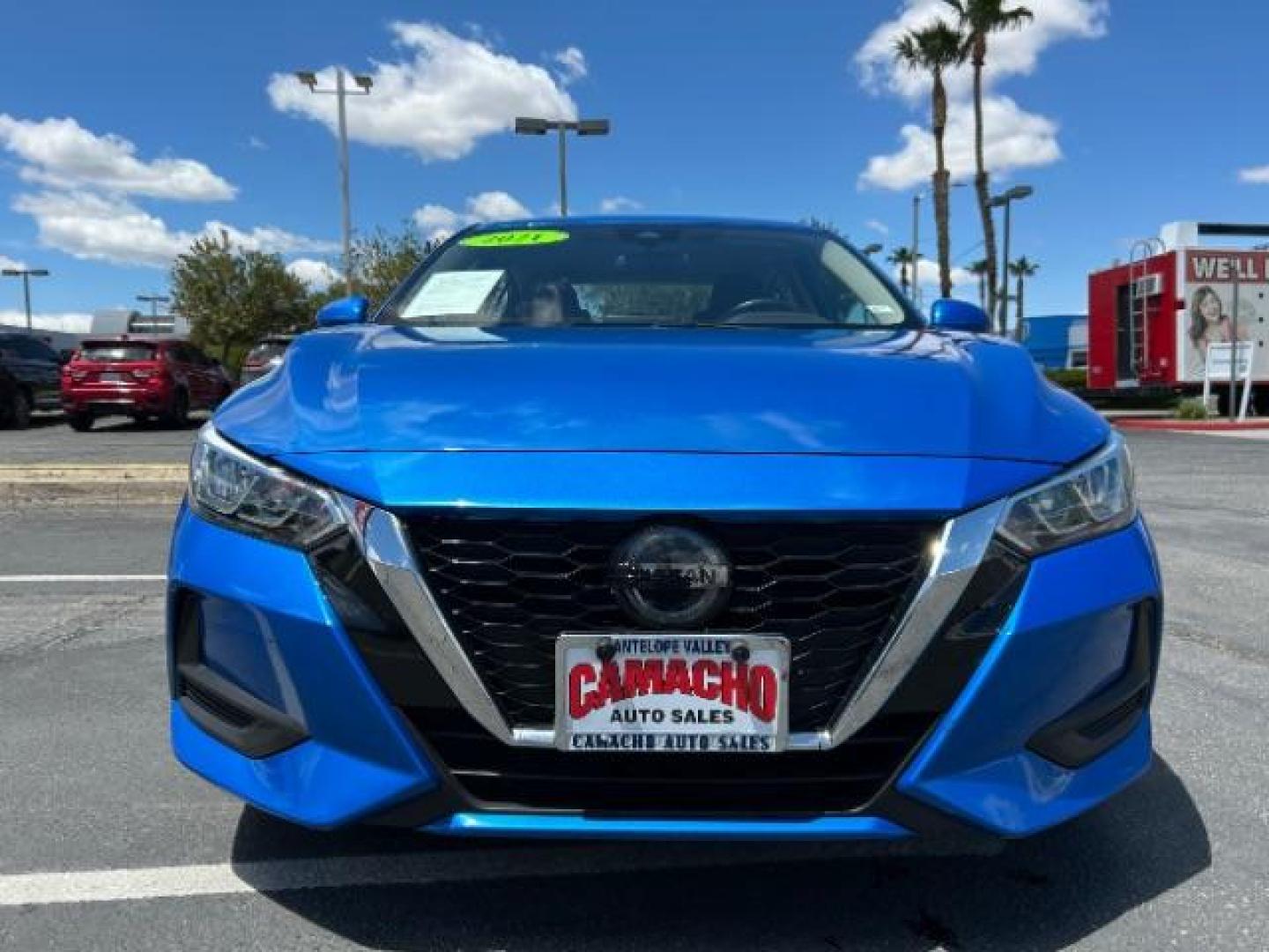 2021 BLUE Nissan Sentra (3N1AB8CV3MY) with an 4-Cyl 2.0 Liter engine, Automatic CVT w/Xtronic transmission, located at 412 Auto Vista Drive, Palmdale, 93551, (661) 945-0620, 34.592636, -118.136681 - Photo#5