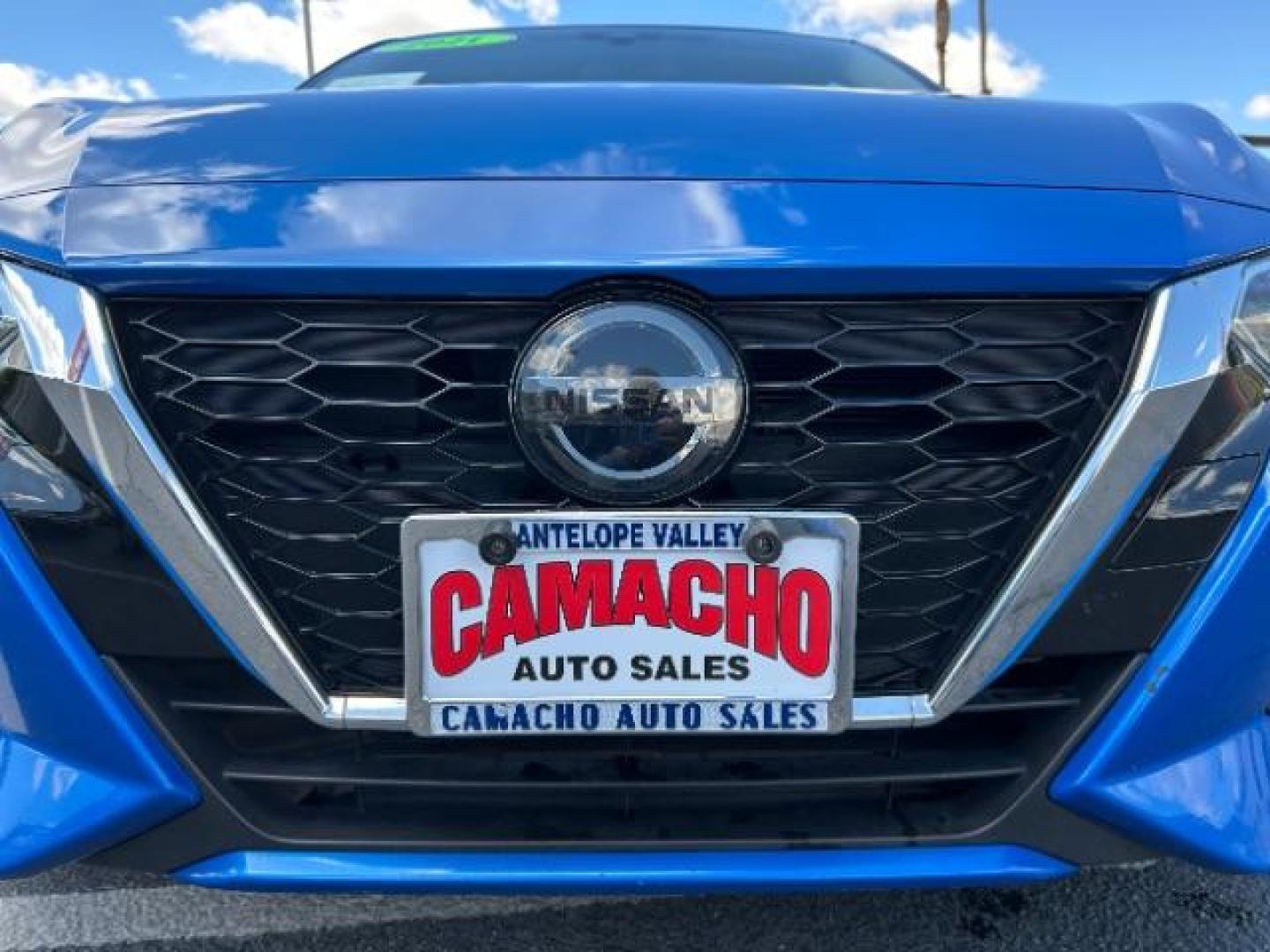 2021 BLUE Nissan Sentra (3N1AB8CV3MY) with an 4-Cyl 2.0 Liter engine, Automatic CVT w/Xtronic transmission, located at 412 Auto Vista Drive, Palmdale, 93551, (661) 945-0620, 34.592636, -118.136681 - Photo#8