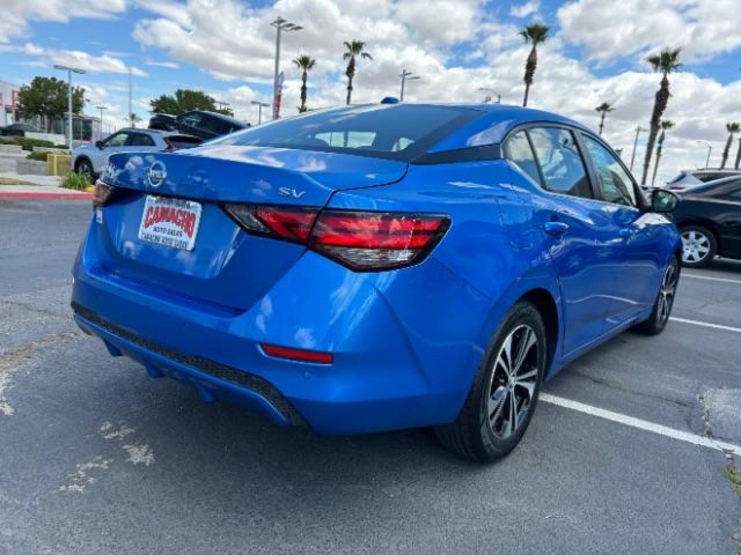 2021 BLUE Nissan Sentra (3N1AB8CV3MY) with an 4-Cyl 2.0 Liter engine, Automatic CVT w/Xtronic transmission, located at 412 Auto Vista Drive, Palmdale, 93551, (661) 945-0620, 34.592636, -118.136681 - Photo#10