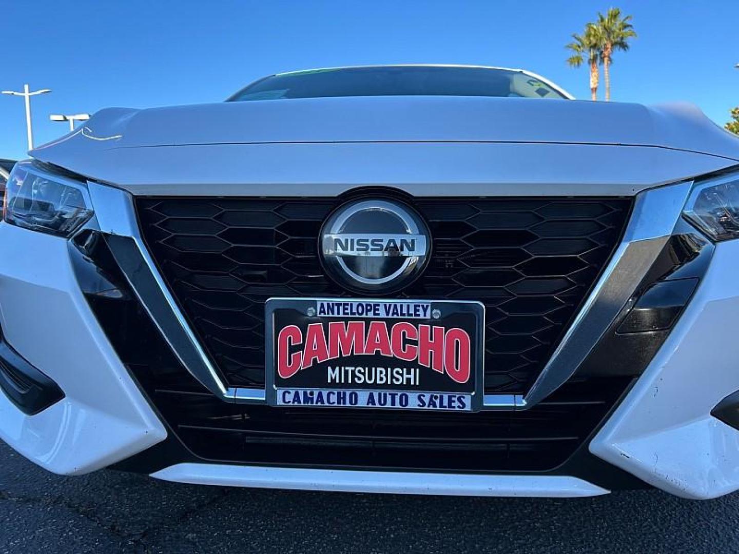 2021 WHITE Nissan Sentra (3N1AB8CV8MY) with an 4-Cyl 2.0 Liter engine, Automatic CVT w/Xtronic transmission, located at 412 Auto Vista Drive, Palmdale, 93551, (661) 945-0620, 34.592636, -118.136681 - Photo#9