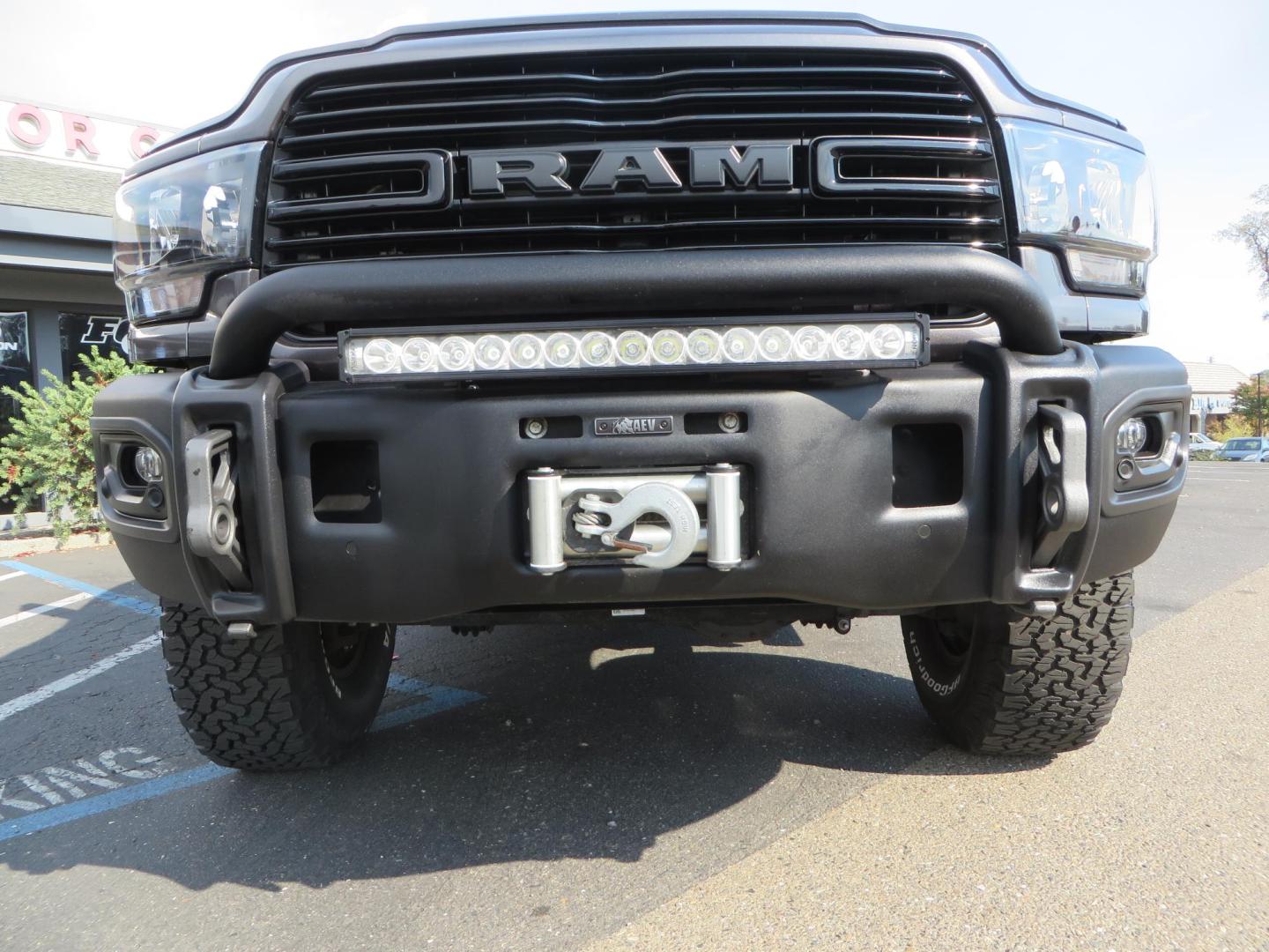2021 Gray /GREY RAM 2500 Big Horn Crew Cab SWB 4WD (3C6UR5DL7MG) with an 6.7L L6 OHV 24V TURBO DIESEL engine, 6A transmission, located at 2630 Grass Valley Highway, Auburn, CA, 95603, (530) 508-5100, 38.937893, -121.095482 - Must have AEV Prospector Ram 2500. - Photo#12