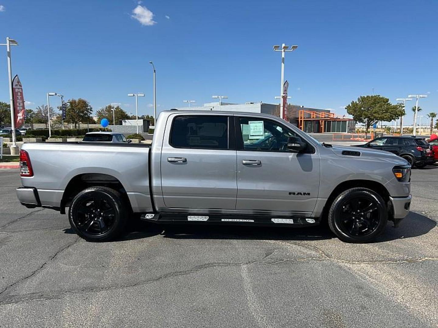 2021 SILVER Ram 1500 2WD (1C6RREFT7MN) with an 8-Cyl 5.7 Liter engine, Automatic 8-Spd transmission, located at 412 Auto Vista Drive, Palmdale, 93551, (661) 945-0620, 34.592636, -118.136681 - Photo#1