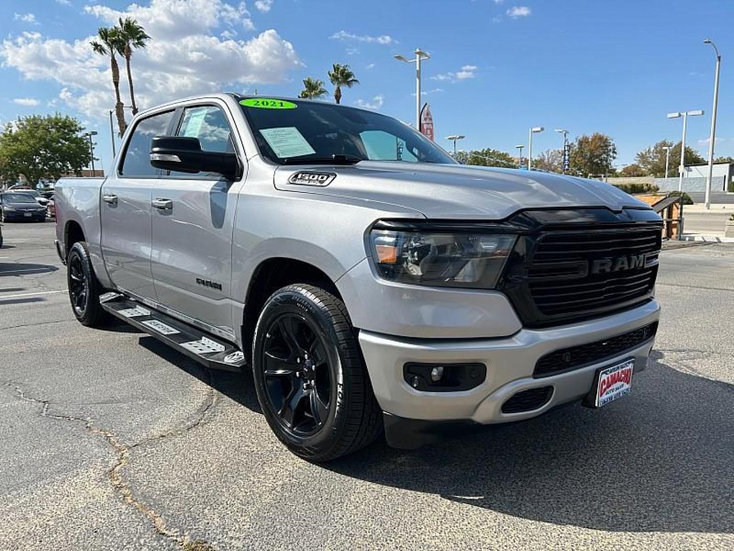 2021 SILVER Ram 1500 2WD (1C6RREFT7MN) with an 8-Cyl 5.7 Liter engine, Automatic 8-Spd transmission, located at 412 Auto Vista Drive, Palmdale, 93551, (661) 945-0620, 34.592636, -118.136681 - Photo#0