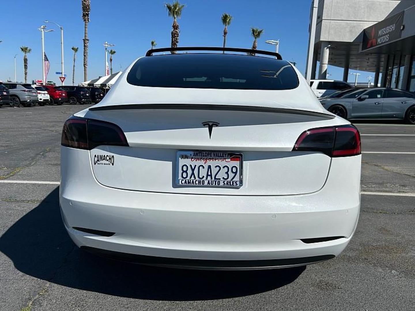 2021 WHITE Tesla Model 3 (5YJ3E1EA9MF) with an AC Electric Motor engine, Single-Speed Fixed Gear transmission, located at 412 Auto Vista Drive, Palmdale, 93551, (661) 945-0620, 34.592636, -118.136681 - Photo#15