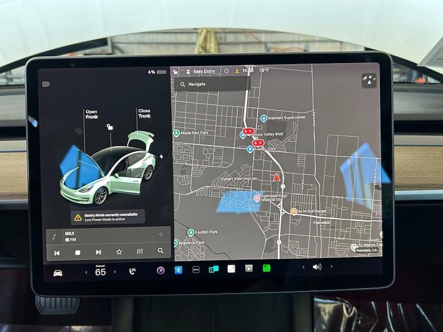 2021 WHITE Tesla Model 3 (5YJ3E1EA9MF) with an AC Electric Motor engine, Single-Speed Fixed Gear transmission, located at 412 Auto Vista Drive, Palmdale, 93551, (661) 945-0620, 34.592636, -118.136681 - Photo#44