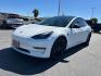 2021 White Tesla Model 3 (5YJ3E1EB6MF) with an Dual Electric Motors engine, Single-Speed Fixed Gear transmission, located at 412 Auto Vista Drive, Palmdale, 93551, (661) 945-0620, 34.592636, -118.136681- Photo#2