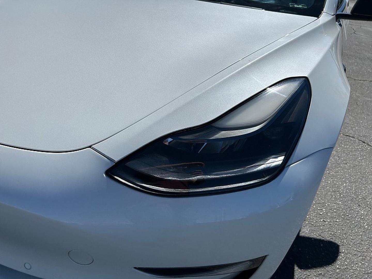 2021 White Tesla Model 3 (5YJ3E1EB6MF) with an Dual Electric Motors engine, Single-Speed Fixed Gear transmission, located at 412 Auto Vista Drive, Palmdale, 93551, (661) 945-0620, 34.592636, -118.136681- Photo#7