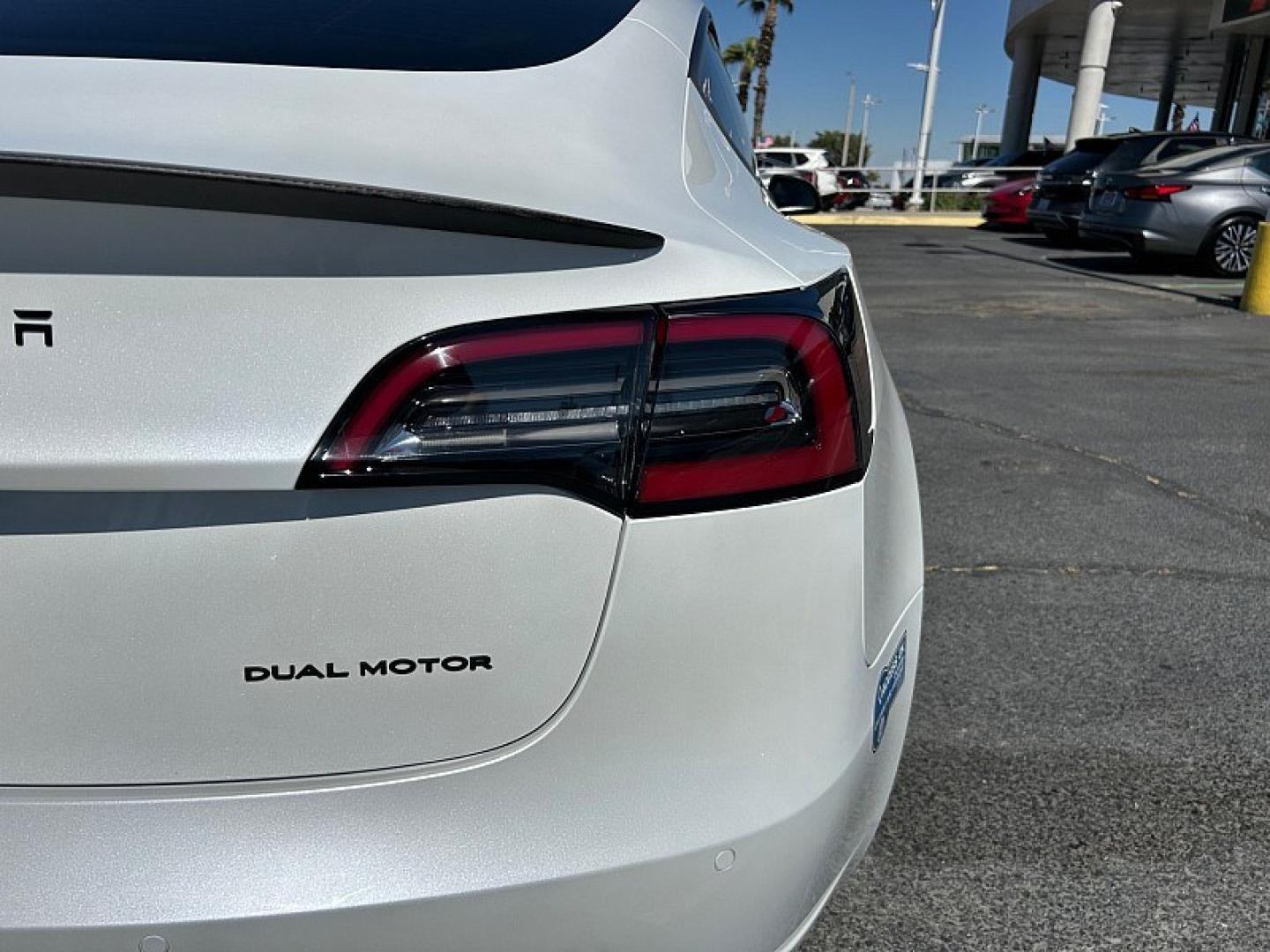 2021 White Tesla Model 3 (5YJ3E1EB6MF) with an Dual Electric Motors engine, Single-Speed Fixed Gear transmission, located at 412 Auto Vista Drive, Palmdale, 93551, (661) 945-0620, 34.592636, -118.136681- Photo#11