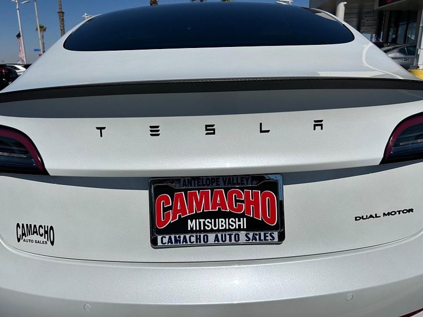 2021 White Tesla Model 3 (5YJ3E1EB6MF) with an Dual Electric Motors engine, Single-Speed Fixed Gear transmission, located at 412 Auto Vista Drive, Palmdale, 93551, (661) 945-0620, 34.592636, -118.136681- Photo#15