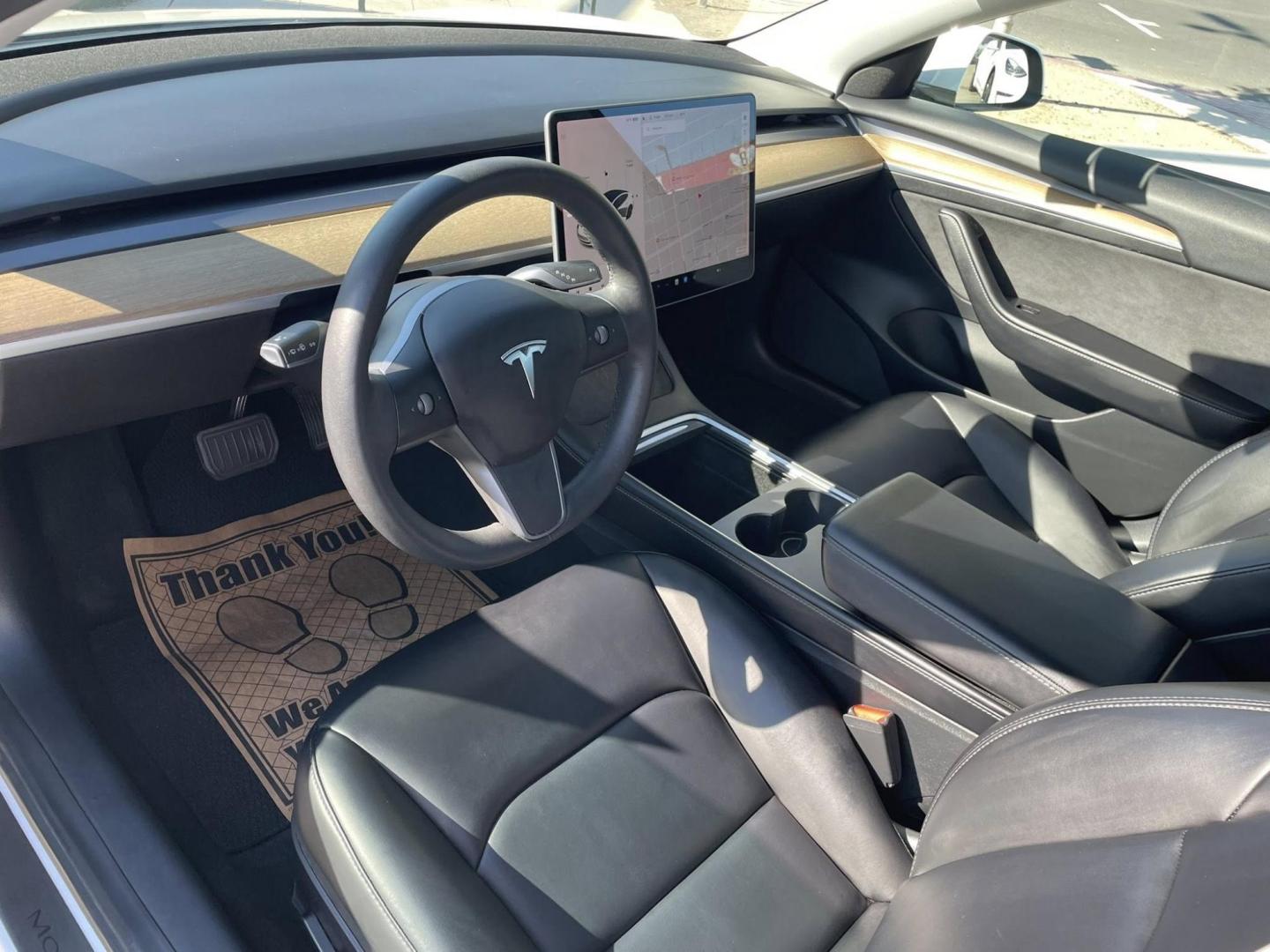 2021 Tesla Model 3 Standard Range Plus (5YJ3E1EA0MF) with an ELECTRIC engine, 1A transmission, located at 744 E Miner Ave, Stockton, CA, 95202, (209) 944-5770, 37.956863, -121.282082 - PLUS TAXES AND FEES NO CHARGER AVAILABLE - Photo#7