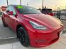 2021 Tesla Model Y Long Range (5YJYGDEEXMF) with an ELECTRIC engine, 1A transmission, located at 744 E Miner Ave, Stockton, CA, 95202, (209) 944-5770, 37.956863, -121.282082 - Photo#0