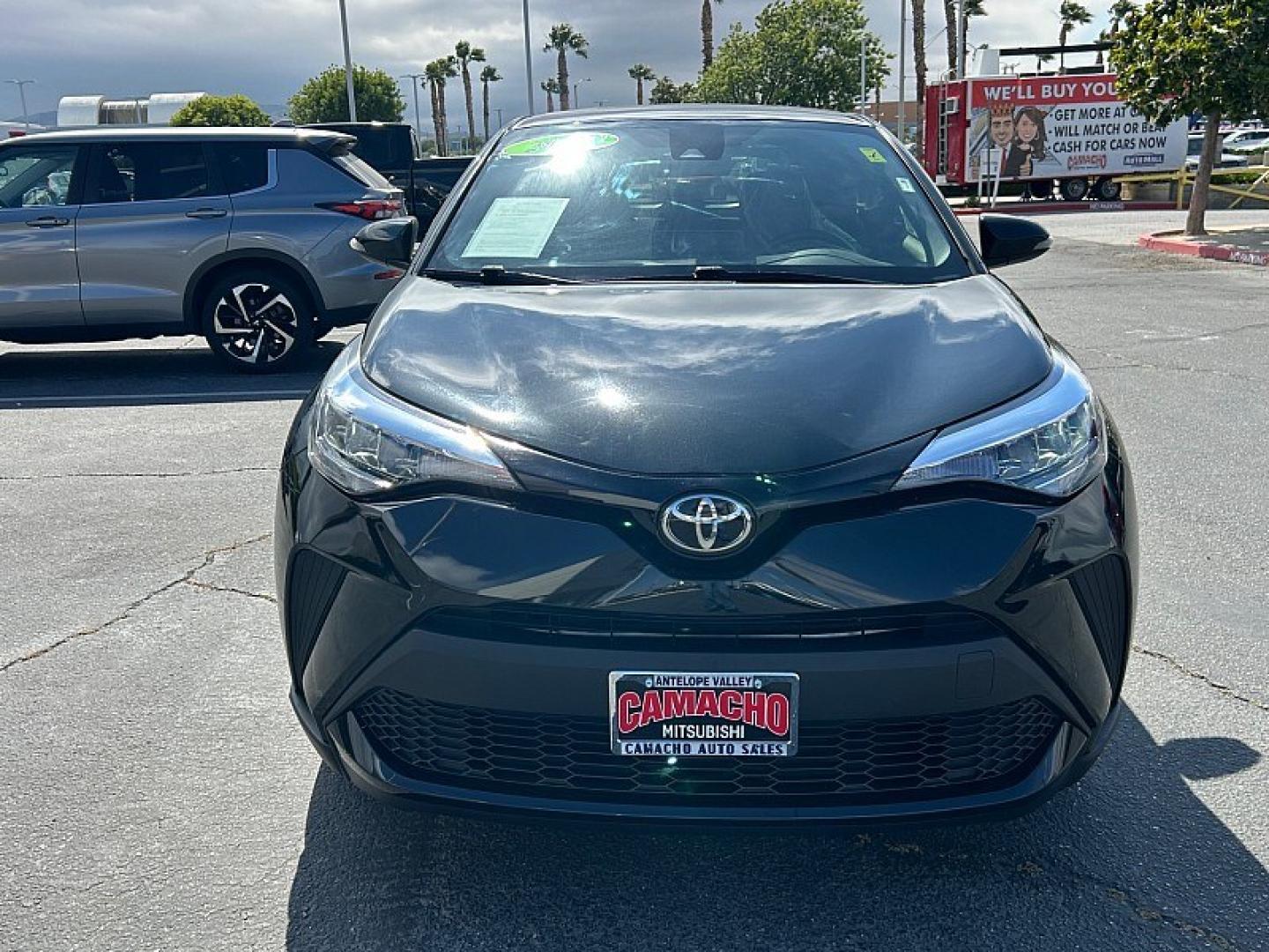 2021 BLACK Toyota C-HR (JTNKHMBX0M1) with an 4-Cyl 2.0 Liter engine, Automatic CVTi-S transmission, located at 412 Auto Vista Drive, Palmdale, 93551, (661) 945-0620, 34.592636, -118.136681- Photo#1