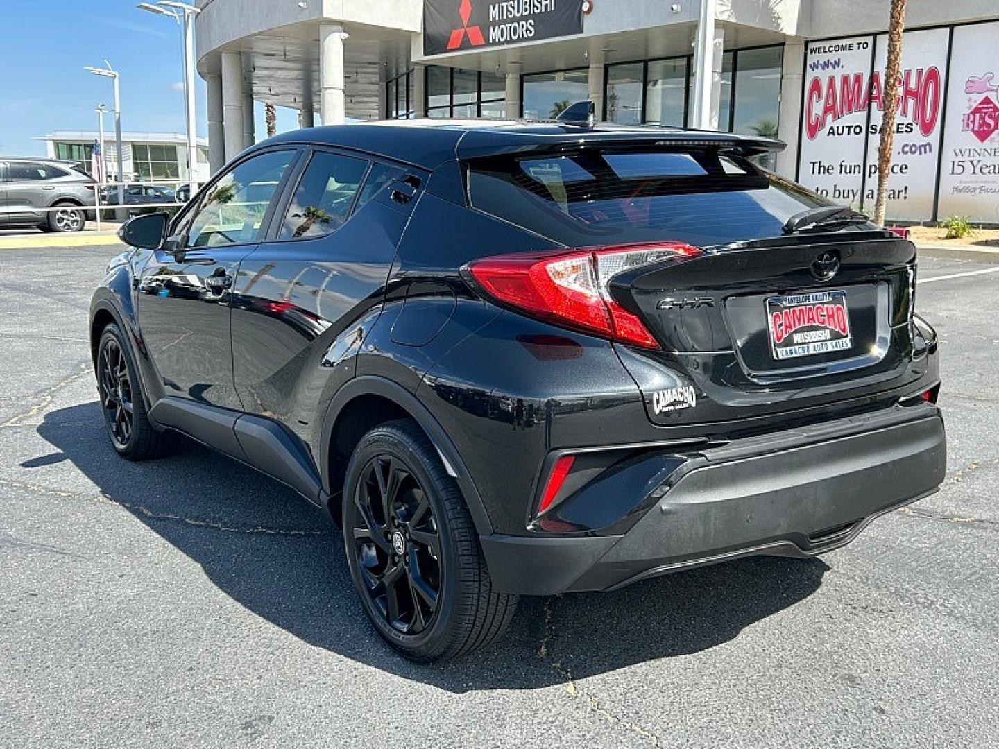 2021 BLACK Toyota C-HR (JTNKHMBX0M1) with an 4-Cyl 2.0 Liter engine, Automatic CVTi-S transmission, located at 412 Auto Vista Drive, Palmdale, 93551, (661) 945-0620, 34.592636, -118.136681- Photo#7