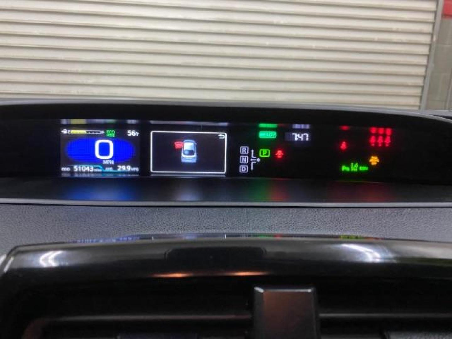 2021 BLACK Toyota Prius (JTDKAMFU1M3) with an 4-Cyl Hybrid 1.8 Liter engine, Automatic ECVT transmission, located at 412 Auto Vista Drive, Palmdale, 93551, (661) 945-0620, 34.592636, -118.136681 - Photo#11