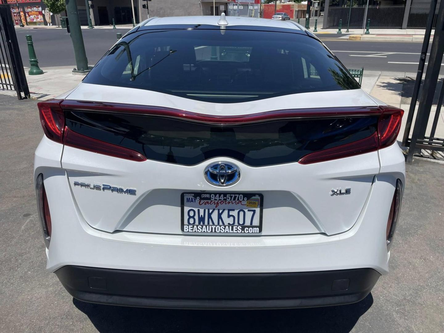 2021 Toyota Prius Prime LE (JTDKAMFP5M3) with an 1.8L L4 DOHC 16V HYBRID engine, CVT transmission, located at 744 E Miner Ave, Stockton, CA, 95202, (209) 944-5770, 37.956863, -121.282082 - PLUS TAXES AND FEES NO CHARGER AVAILABLE - Photo#10