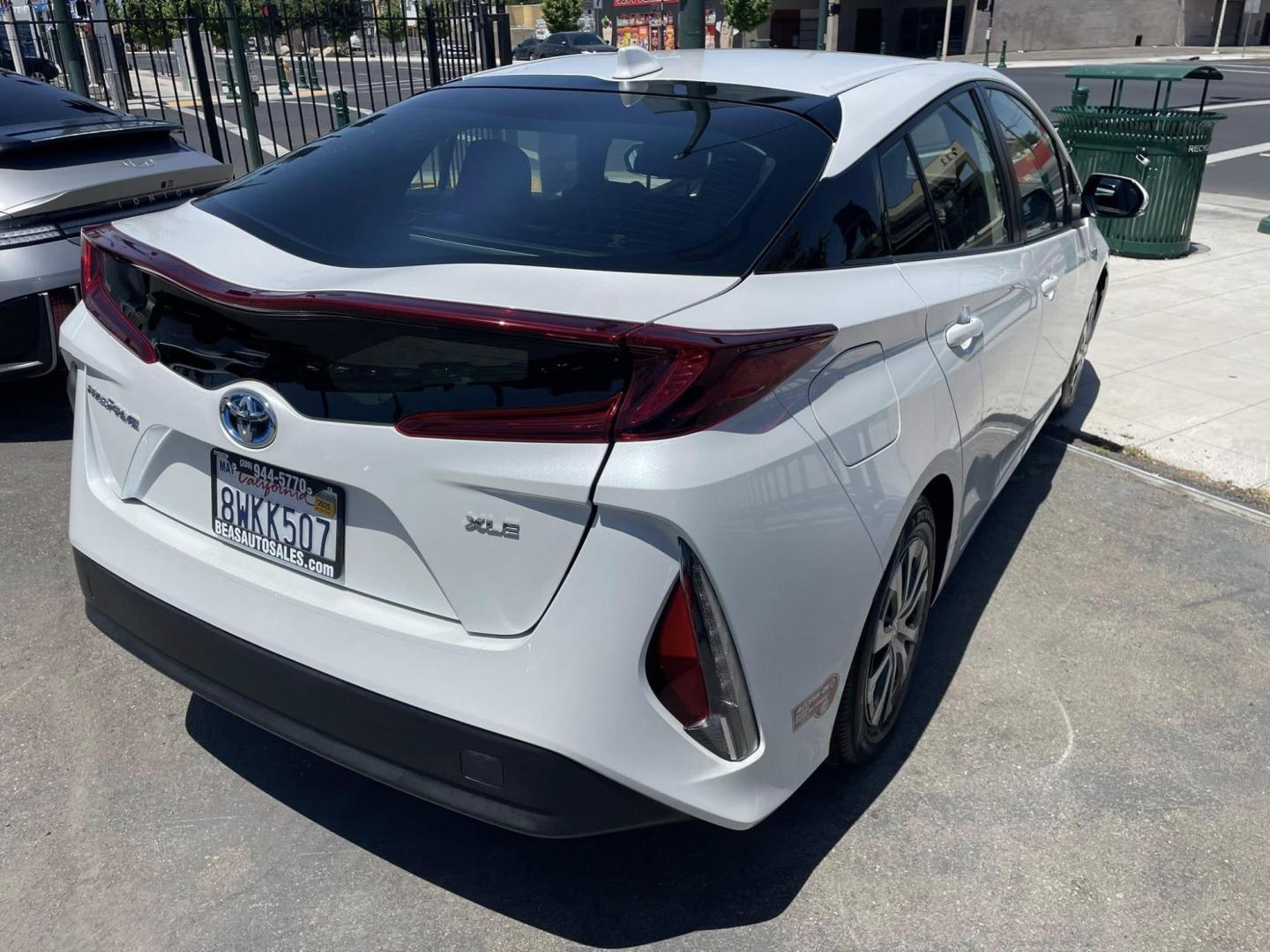 2021 Toyota Prius Prime LE (JTDKAMFP5M3) with an 1.8L L4 DOHC 16V HYBRID engine, CVT transmission, located at 744 E Miner Ave, Stockton, CA, 95202, (209) 944-5770, 37.956863, -121.282082 - PLUS TAXES AND FEES NO CHARGER AVAILABLE - Photo#11