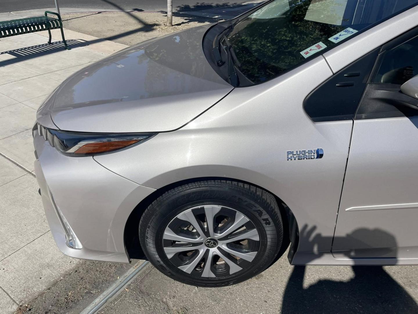 2021 Toyota Prius Prime LE (JTDKAMFP9M3) with an 1.8L L4 DOHC 16V HYBRID engine, CVT transmission, located at 744 E Miner Ave, Stockton, CA, 95202, (209) 944-5770, 37.956863, -121.282082 - PLUS TAXES AND FEES NO CHARGER AVAILABLE - Photo#4