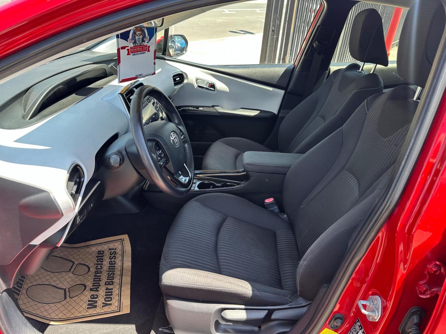 2021 Toyota Prius Prime LE (JTDKAMFPXM3) with an 1.8L L4 DOHC 16V HYBRID engine, CVT transmission, located at 744 E Miner Ave, Stockton, CA, 95202, (209) 944-5770, 37.956863, -121.282082 - PLUS TAXES AND FEES- Photo#9