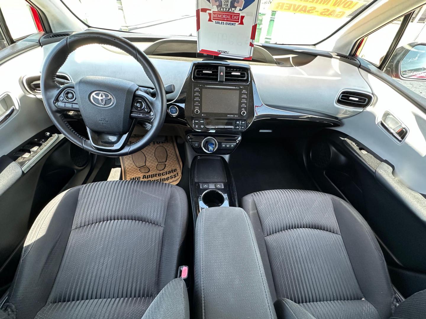 2021 Toyota Prius Prime LE (JTDKAMFPXM3) with an 1.8L L4 DOHC 16V HYBRID engine, CVT transmission, located at 744 E Miner Ave, Stockton, CA, 95202, (209) 944-5770, 37.956863, -121.282082 - PLUS TAXES AND FEES- Photo#8