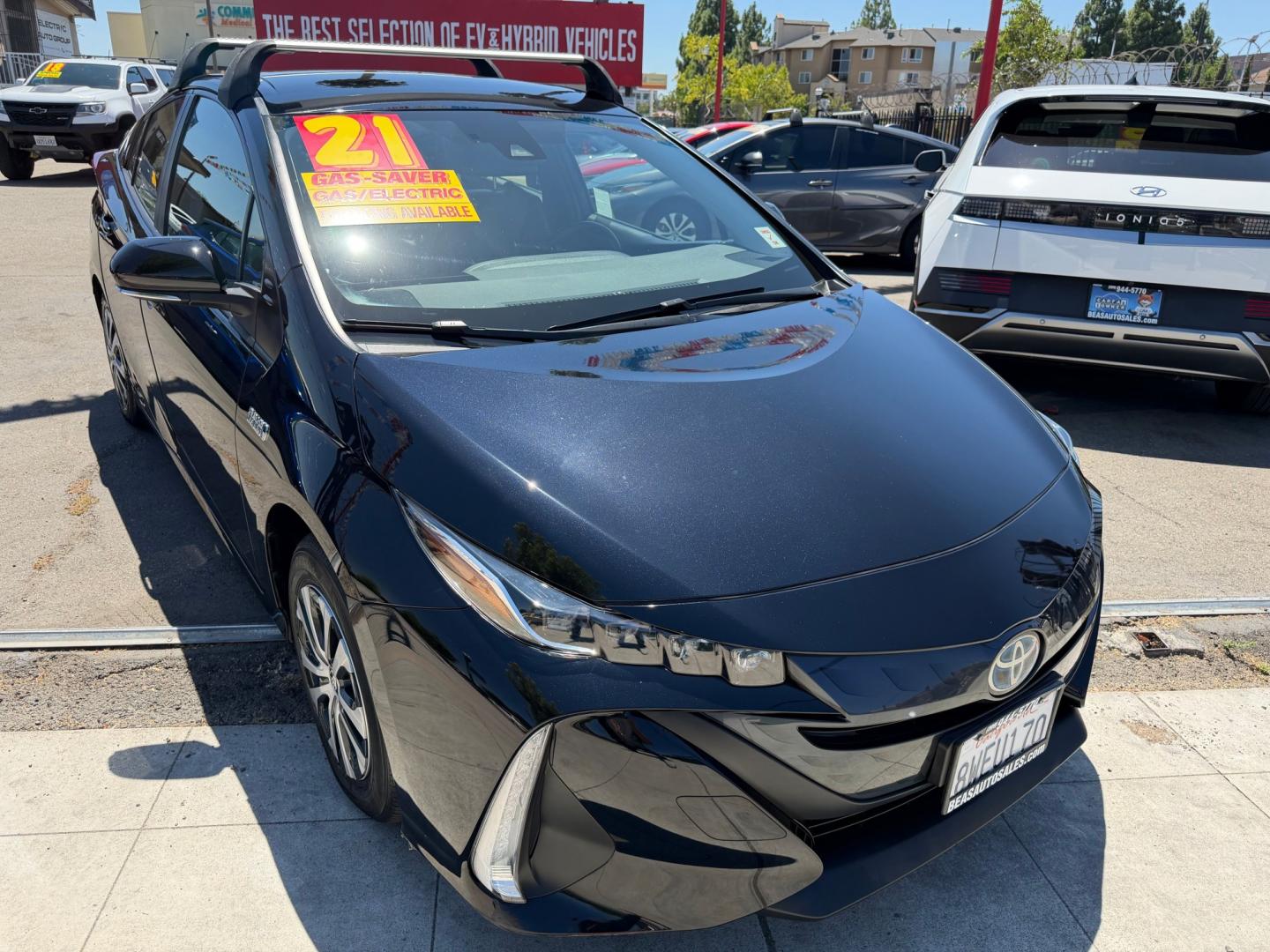 2021 Toyota Prius Prime XLE (JTDKAMFP3M3) with an 1.8L L4 DOHC 16V HYBRID engine, ECVT transmission, located at 744 E Miner Ave, Stockton, CA, 95202, (209) 944-5770, 37.956863, -121.282082- Photo#1