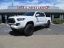 2021 White Toyota Tacoma SR5 Double Cab V6 6AT 4WD (3TYCZ5AN8MT) with an 3.5L V6 DOHC 24V engine, 6A transmission, located at 2630 Grass Valley Highway, Auburn, CA, 95603, (530) 508-5100, 38.937893, -121.095482 - Leveled Tacoma sitting on 18" Fuel wheels, Toyo RT tires, and window tint. - Photo#0