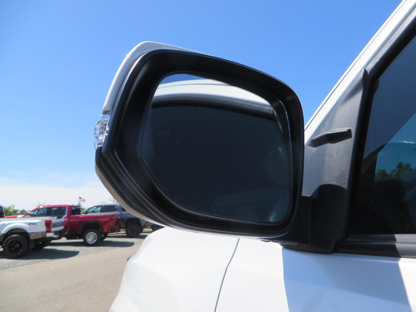 2021 White Toyota Tacoma SR5 Double Cab V6 6AT 4WD (3TYCZ5AN8MT) with an 3.5L V6 DOHC 24V engine, 6A transmission, located at 2630 Grass Valley Highway, Auburn, CA, 95603, (530) 508-5100, 38.937893, -121.095482 - Leveled Tacoma sitting on 18" Fuel wheels, Toyo RT tires, and window tint. - Photo#11