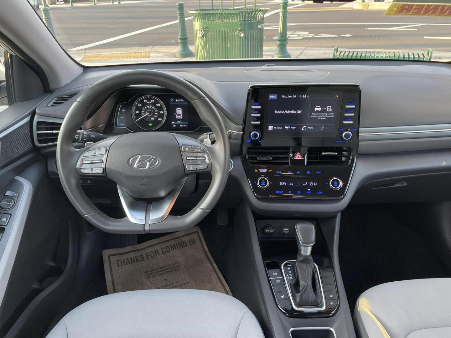 2022 Hyundai Ioniq Plug-In Hybrid SE (KMHC65LD6NU) with an 1.6L L4 DOHC 16V HYBRID engine, 6A transmission, located at 744 E Miner Ave, Stockton, CA, 95202, (209) 944-5770, 37.956863, -121.282082 - PLUS TAXES AND FEES - Photo#7