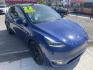 2022 Blue Tesla Model Y Long Range (7SAYGDEE7NF) with an ELECTRIC engine, 1A transmission, located at 744 E Miner Ave, Stockton, CA, 95202, (209) 944-5770, 37.956863, -121.282082 - PLUS TAXES AND FEES NO CHARGER AVAILABLE - Photo#1