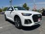 2022 WHITE Audi Q5 (WA1EAAFYXN2) with an 4-Cyl Turbo 2.0L Hybrid engine, Automatic 7-Spd w/Dual-Clutch and S tronic transmission, located at 412 Auto Vista Drive, Palmdale, 93551, (661) 945-0620, 34.592636, -118.136681 - Photo#0