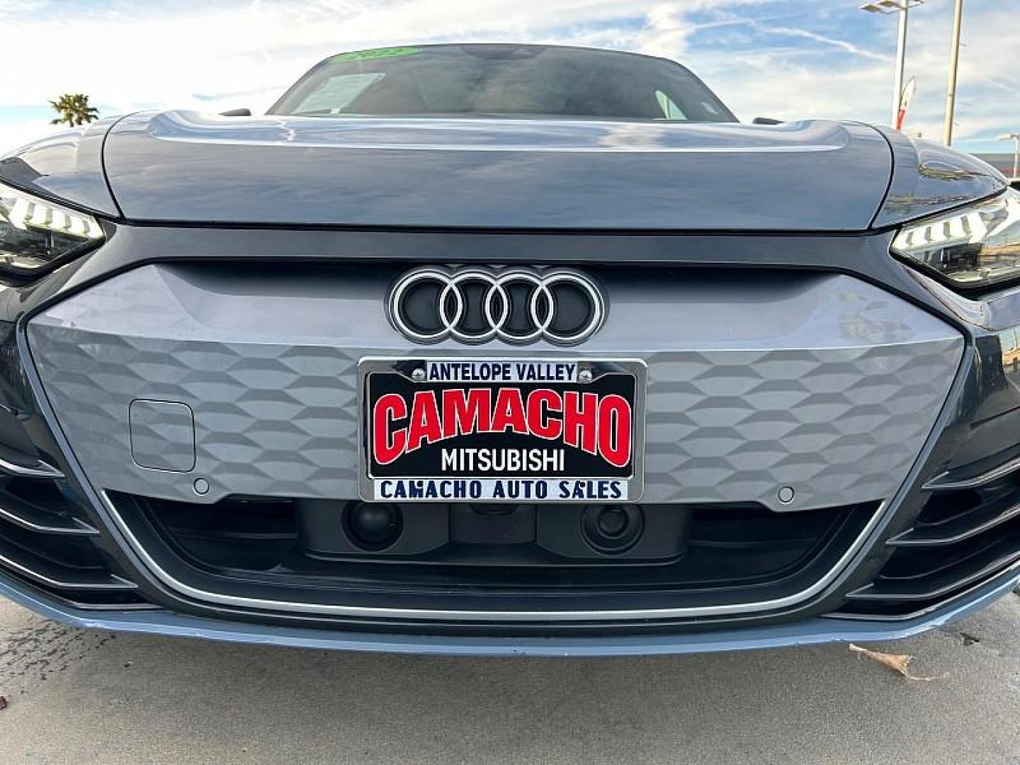 2022 GRAY Audi e-tron GT (WAUFJBFW6N7) with an Dual AC Electric Motors engine, Single-Speed Fixed Gear transmission, located at 412 Auto Vista Drive, Palmdale, 93551, (661) 945-0620, 34.592636, -118.136681- Photo#9